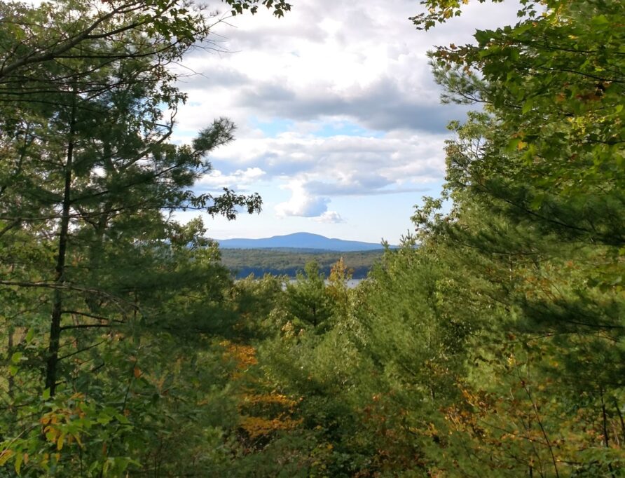 View of Mount Monadnock in New Hampshire