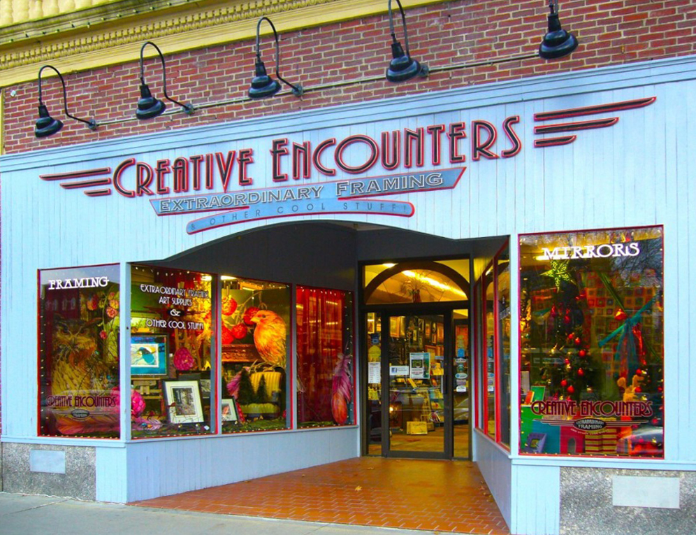 Shop at Creative Encounters while staying at The Burrell House in Keene NH
