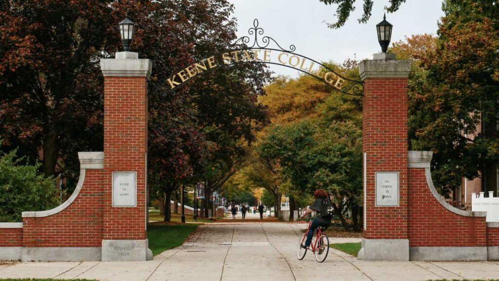Visit Keene State College while staying at The Burrell House in Keene NH