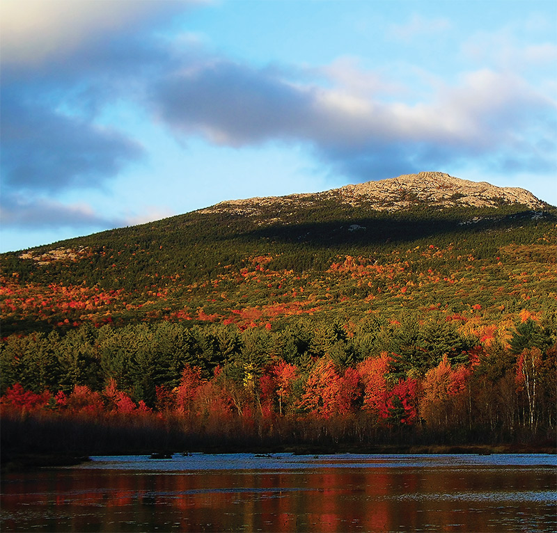 Hike beautiful Mount Monadnock while staying at The Burrell House in Keene NH