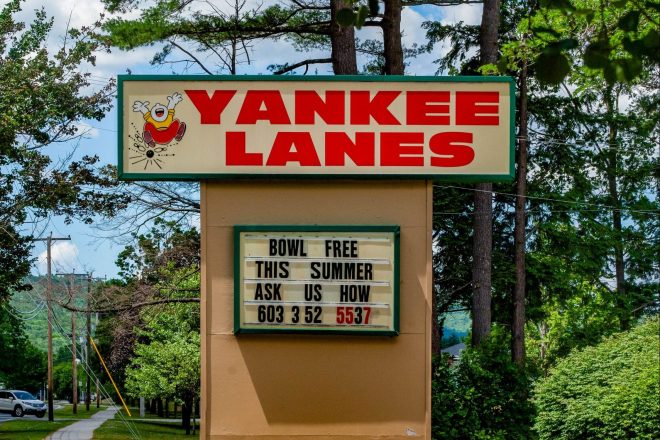 Visit Yankee Lanes while staying at The Burrell House in Keene NH